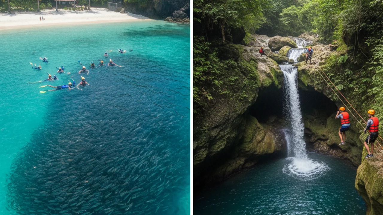 Image de couverture - Moalboal : le guide pratique, sardine run et canyoning compris
