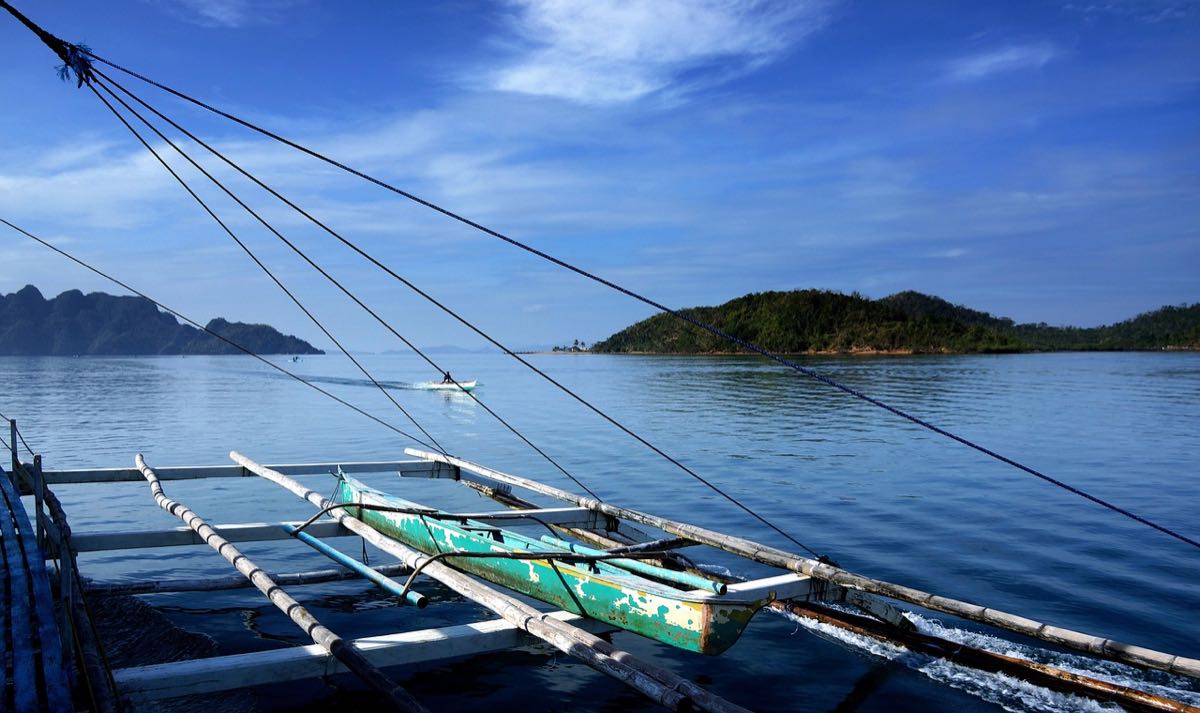 La traversée vue depuis le pont, entre les îlots du nord de Palawan. Photo : RichardMc / Pixabay