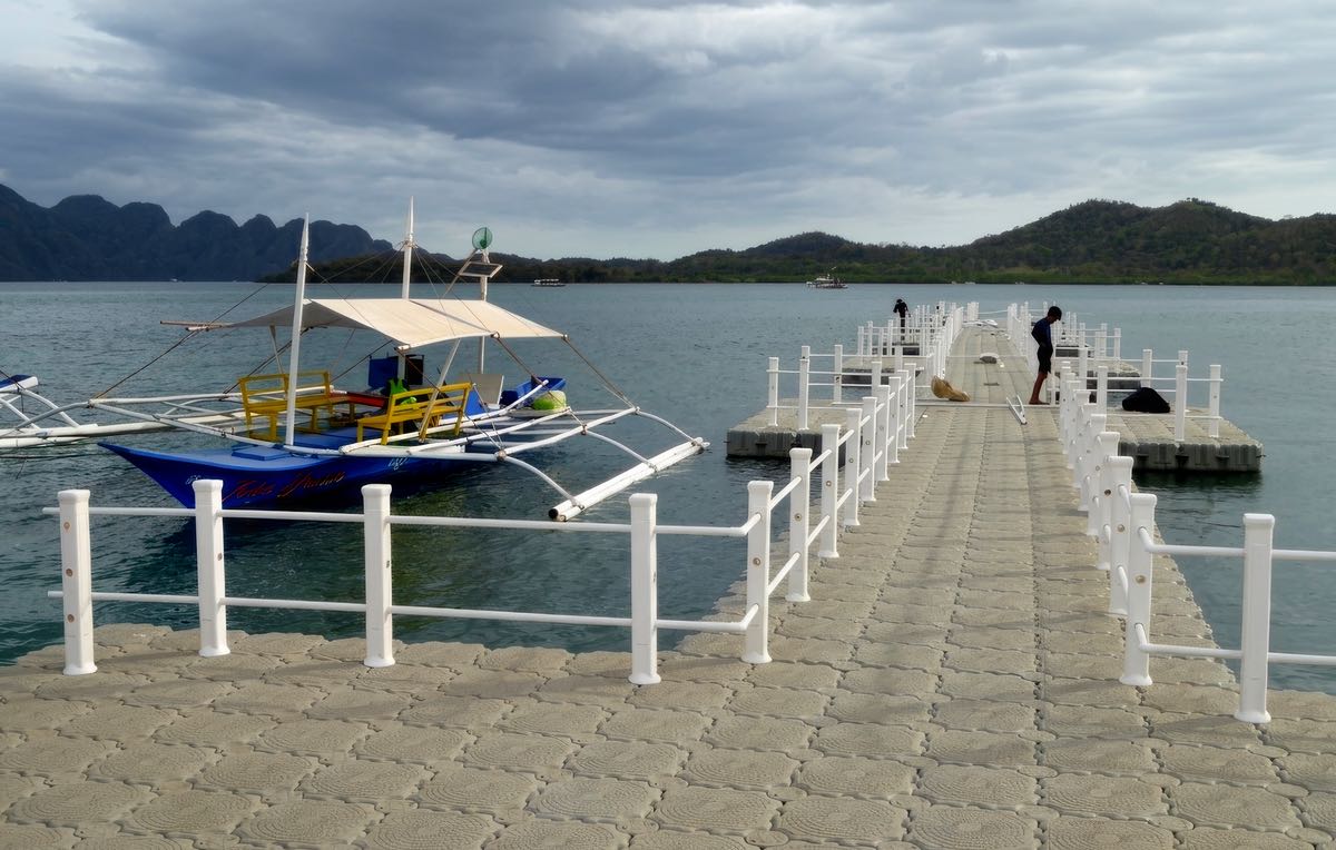 Le quai de Coron, à Busuanga. Photo : dansev / Pexels