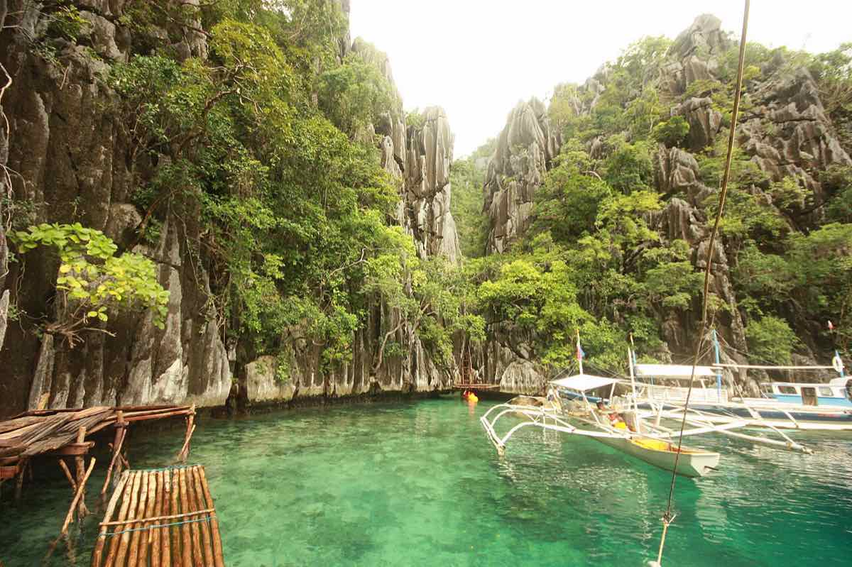 Twin Lagoon, sur l'île de Coron. Photo : 우한길 (HK Woo) / CC BY 3.0 via Wikimedia Commons