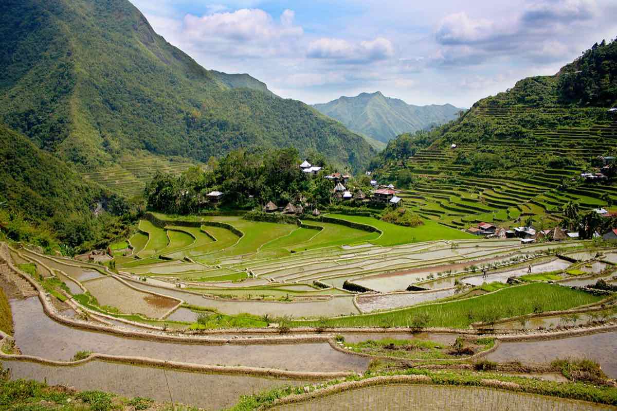 Les rizières en terrasses de Batad, province d'Ifugao, Luzon nord, Philippines